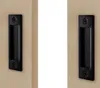 sada 2 ks - Kryt posuvných dverí [čierny matný] - 150 mm Náhľad obrázku produktu 6