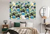 MuchoWow® Poster Blätter - Dschungel - Muster 180x120 cm - Produktbild-Vorschau 4