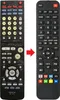 Fernbedienung, geeignet für DENON RC-1014 Produktbild-Vorschau 2