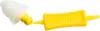 A single Alpine Flyfit earplug with a yellow carrying case, isolated on a white background. Podgląd zdjęcia produktu