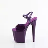 FLAMINGO-809GP Damen Sandale von Pleaser, Lila Lack , EU Produktbild-Vorschau 3