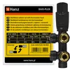Anschlussgarnitur Multiblock Set Schwarz Matt 50mm inkl. Produktbild-Vorschau 5