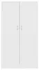 vidaXL Bibliothèque blanche 82,5x30,5x150 cm Bois composite Voir les images du produit 2