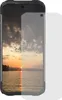 A screen protector is placed over a smartphone displaying a sunset over water. Anteprima dell’immagine prodotto