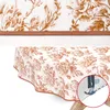 Tischdecke Wachstuch Blumen Beige Robust Wasserabweisend Produktbild-Vorschau 6