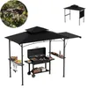 XINZI BBQ Unterstand Grillpavillon mit Seitenvordach & Produktbild-Vorschau 1