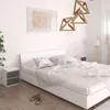 VBChome Nočný stolík 30 x 26 x 38 cm Biely - antracit Nočný Náhľad obrázku produktu 3