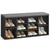 VASAGLE Schuhbank, Sitzbank, 10 Fächer, Länge 104 cm, Produktbild-Vorschau 5