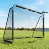 SPORTNOW voetbaldoel voor de tuin, groot 300 x 200 cm, met Productafbeelding-voorbeeld 3