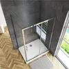 Duschkabine 110cm Schiebetür mit 70cm Seitenwand H.190cm Produktbild-Vorschau 3