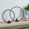 HI 2-tlg. Kerzenhalter-Ring-Set Schwarz Produktbild-Vorschau 7