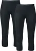 RED by EMP Damen schwarze 7/8 Leggings im Doppelpack aus Produktbild-Vorschau 1