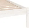 vidaXL Postel z masivu Bílá borovice 90x200 cm Náhled obrázku produktu 6