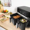 Tefal EY942H Dual Easy Fry horkovzdušná fritéza Náhled obrázku produktu 9