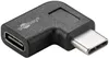 goobay 90° Adapter USB C auf USB C schwarz (Bulk) Produktbild-Vorschau 10