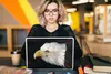 MuchoWow® Laptop Aufkleber Sticker Cover Adler - Vogel - Produktbild-Vorschau 5