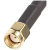 Goobay 51676 WLAN Antennenverlängerungskabel, 2 m, Schwarz Produktbild-Vorschau 4