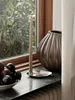 Broste Copenhagen  Wide Vase M Antique Brown Produktbild-Vorschau 4