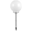 Globo Solarleuchte Kunststoff Silber metallic, 4xLED; 3377 Produktbild-Vorschau 4