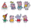 16 papieren cakeversieringen met het thema Peppa Pig Productafbeelding-voorbeeld 6