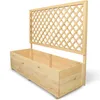 holz4home® Pflanzkasten mit Rankgitter XL aus Kiefernholz I Produktbild-Vorschau 8