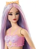 Barbie sirena con capelli fantasiosi in rosa e lilla con Anteprima dell’immagine prodotto 2
