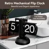 Retro-Flip-Uhr, Flip-Tischuhr, Flip-Schreibtischuhr, Produktbild-Vorschau 2