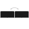 Mobile TV nero 80x34x36 cm materiale legno Anteprima dell’immagine prodotto 12