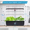 Puluomis Hydroponics Growing System,12 Pods Kit de Voir les images du produit 4