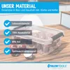 ATHLON TOOLS 4 x 40L Aufbewahrungsboxen mit Deckel - blau Produktbild-Vorschau 3
