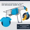 GARRANDT Séchoir télescopique Black Edition – 20 m, avec Voir les images du produit 5