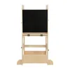 2 in 1 Learning Tower für Kinder,Montessori Stehhilfe mit Produktbild-Vorschau 4