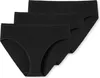 Schiesser Damen 3PACK Slip schwarz 42  3PK Produktbild-Vorschau 1