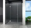 A modern bathroom with a glass shower enclosure. Produktbild-Vorschau