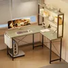 AIORBER Scrivania da gaming a forma di L 148 cm con Anteprima dell’immagine prodotto 9