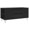 The Living Store Couchtisch Schwarz 102x44,5x50 cm Produktbild-Vorschau 3