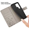 Handy Tasche für Samsung Galaxy S23 Ultra Handyhülle Blumen Produktbild-Vorschau 7
