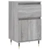 vidaXL Sideboards 2 Stk. Grau Sonoma 40x35x70 cm Produktbild-Vorschau 6