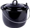 Ambiance Emaillepfanne mit Deckel für BBQ Ø 24 cm 6,7 Liter Produktbild-Vorschau 4