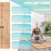 KESSER® Yogamatte Kork Inkl. Tragegurt Tasche & Yoga-Block Produktbild-Vorschau 6