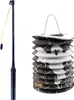 Laterne Halloween 15 cm mit Stab 40 cm Produktbild-Vorschau 1