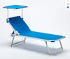 Aluminium Strandliege Sonnenliege mit Sonnendach Nettuno - Produktbild-Vorschau 6