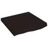 vidaXL Wandregal Dunkelbraun 60x60x(2-6) cm Massivholz Produktbild-Vorschau 1