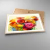 Gerahmtes Poster - Rahmen in heller Eiche - Blumen Frühling Produktbild-Vorschau 3