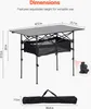 VEVOR tavolo pieghevole da buffet tavolo portatile multiuso Anteprima dell’immagine prodotto 4