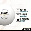 GEWO Tischtennisbälle Select PRO 40+, 6 Stück, ITTF-e- Produktbild-Vorschau 3