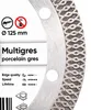 Tarcza tnąca diamentowa 1A1R, 125 x 1,4 x 10 x 22,23 mm, do Podgląd zdjęcia produktu 5