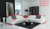 Ecksofa Sofa Couch Polster Wohnlandschaft Leder Eck Sofas Produktbild-Vorschau 3