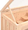 vidaXL Hamsterkäfig 60x35,5x42 cm Massivholz Tanne Produktbild-Vorschau 9