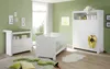 trendteam Babyzimmer Kleiderschrank Olivia/Julie Weiß 130 x Produktbild-Vorschau 5